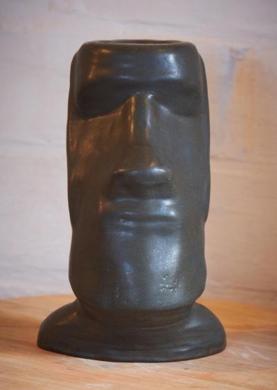 MOAI Plantenpot Zwart