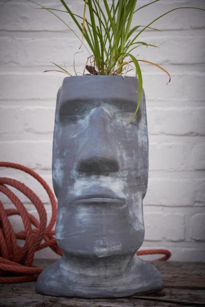 MOAI Plantenpot Grijs